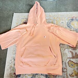 🍑pastel peach champion hoodie